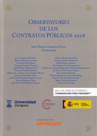 Observatorio de los contratos públicos 2016