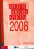 Anales de economía aplicada 2008