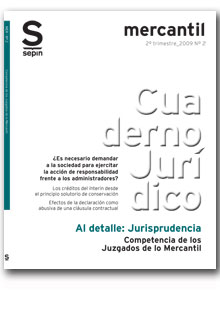 Competencia de los Juzgados de lo Mercantil