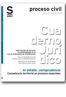 Competencia territorial en procesos especiales