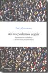 Así no podemos seguir