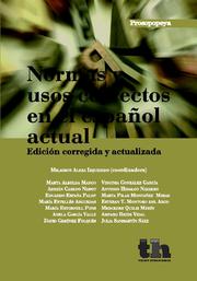 Normas y usos correctos en el español actual