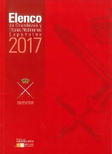 Elenco de Grandezas y Títulos Nobiliarios Españoles 2017