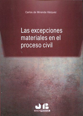 Las excepciones materiales en el proceso civil