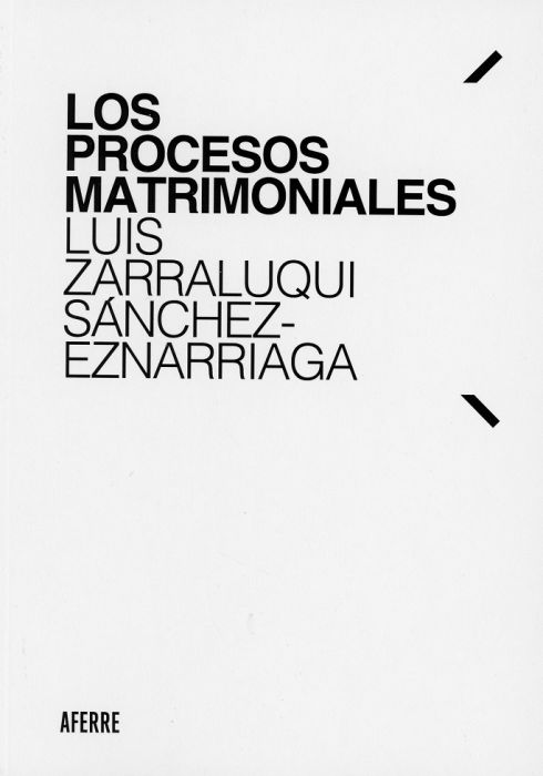 Los procesos matrimoniales