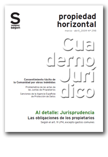 Las obligaciones de los propietarios. Según el art. 9 LPH, excepto gastos comunes