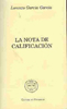 La nota de calificación