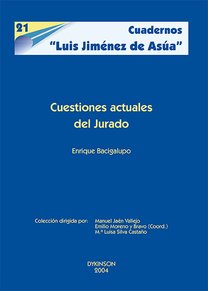 Cuestiones actuales del jurado