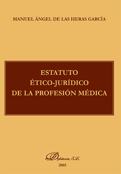Estatuto ético-jurídico de la profesión médica. 2 volúmenes