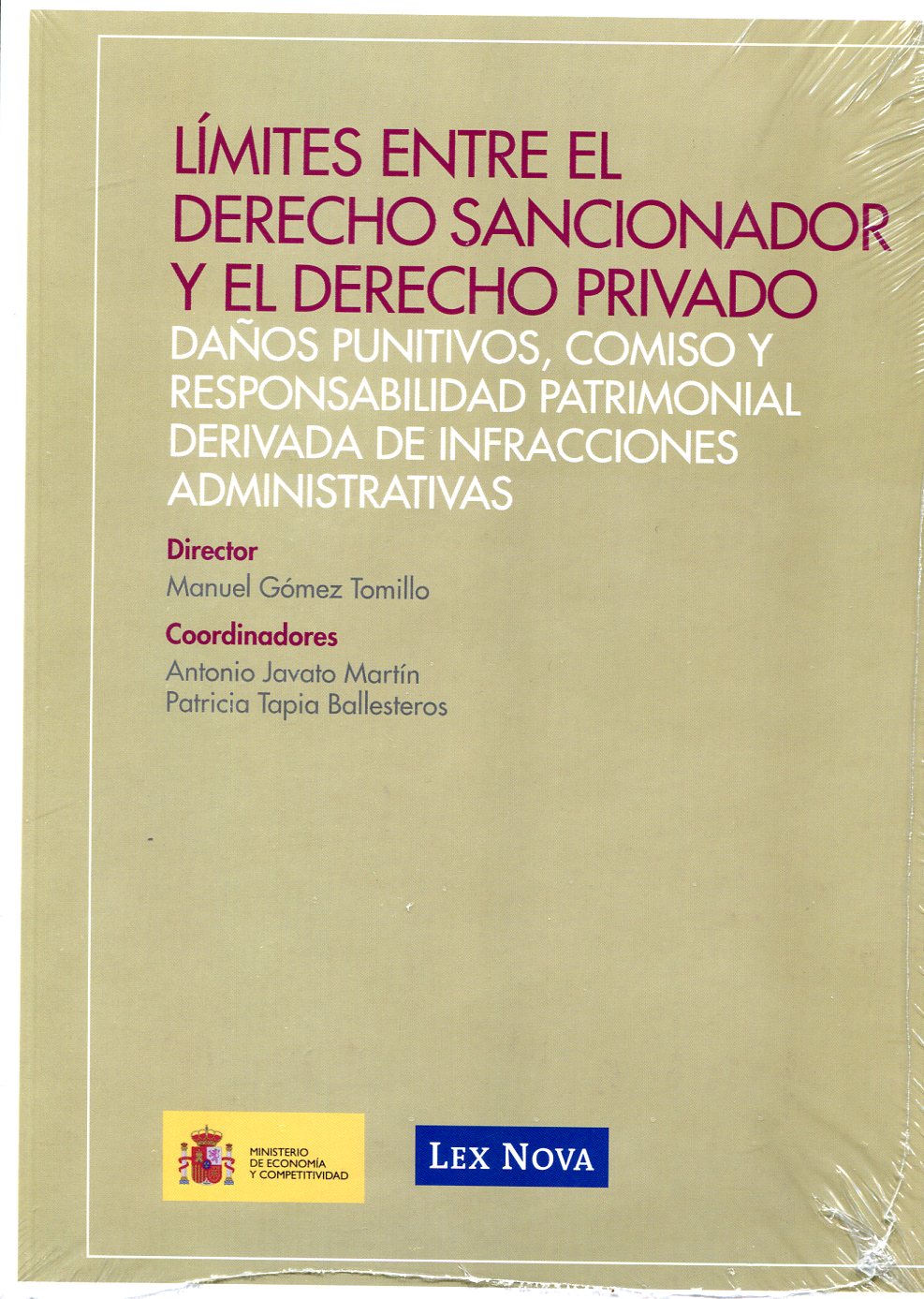 Límites entre el Derecho sancionador y el Derecho privado