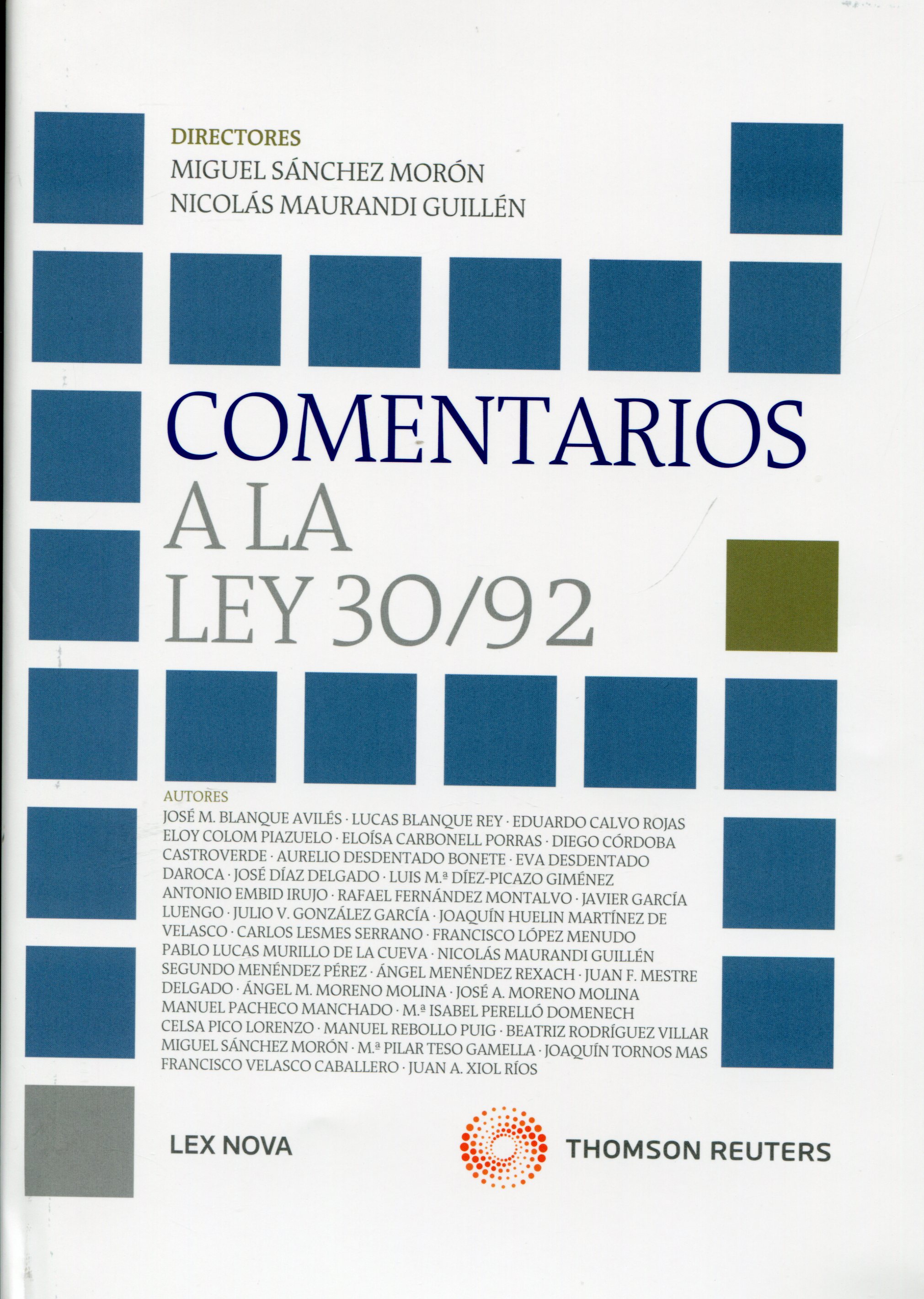 Comentarios a la Ley 30/92