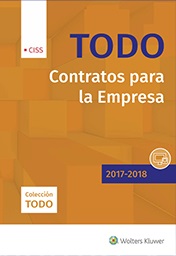 Todo Contratos para la Empresa 2017-2018. 9788499540184