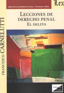 Lecciones de Derecho Penal