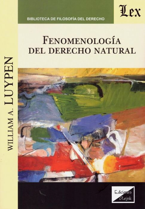 Fenomenología del derecho natural