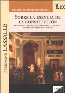 Sobre la esencia de la constitución