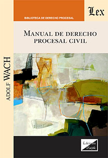 Manual de Derecho procesal civil