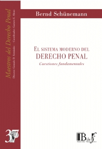 El sistema moderno del derecho penal