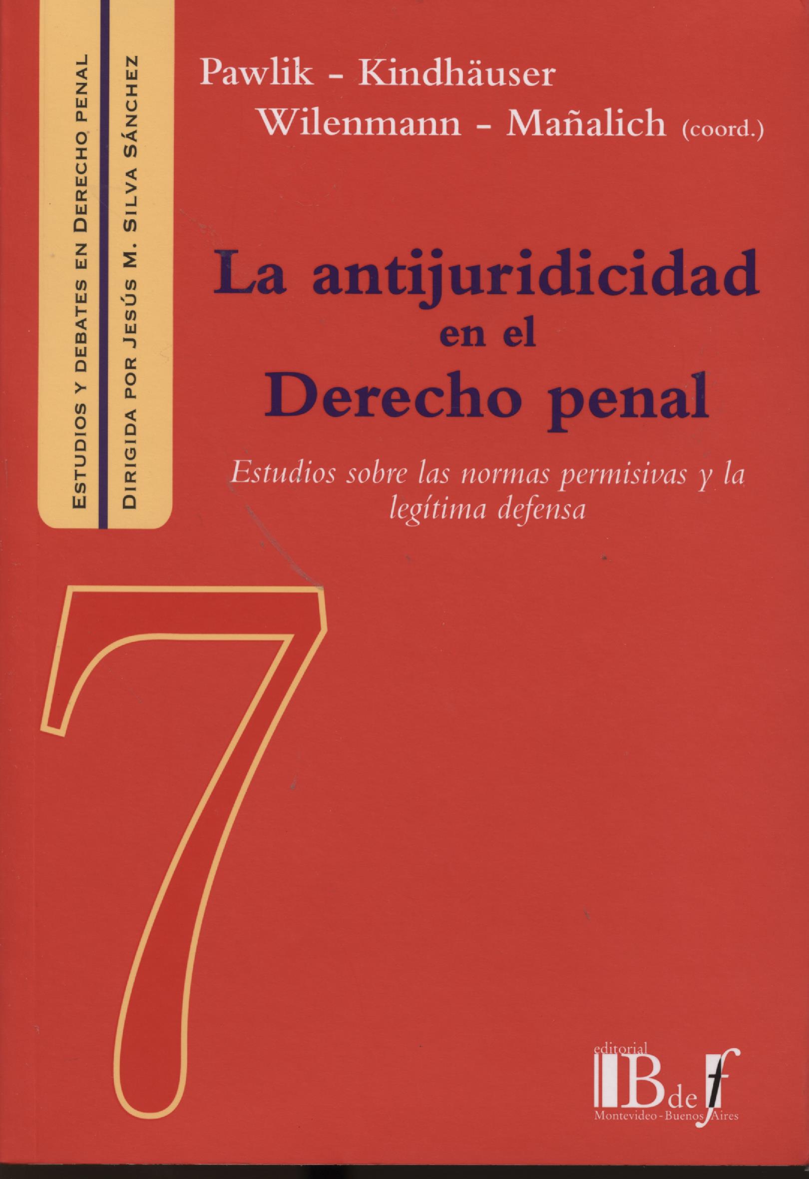 Antijuridicidad en el Derecho Penal