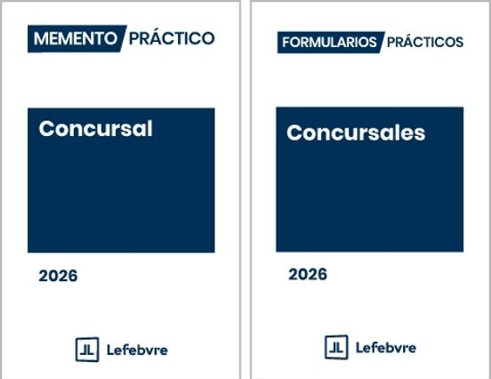 Pack Memento Concursal 2026 y Formularios Concursales 2026