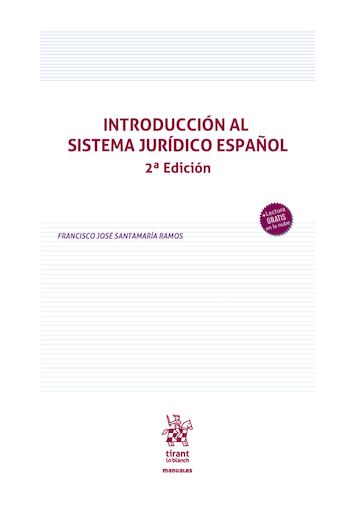Introducción al sistema jurídico español