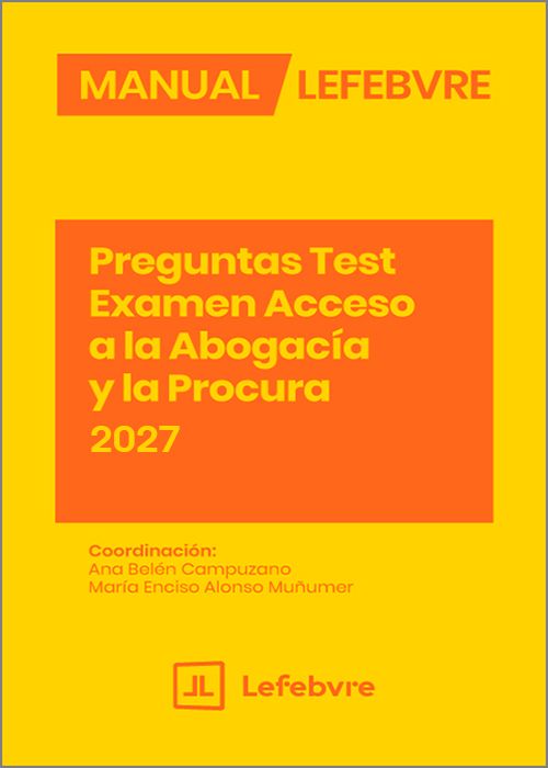 Manual preguntas test examen acceso a la abogacía y la procura 2027