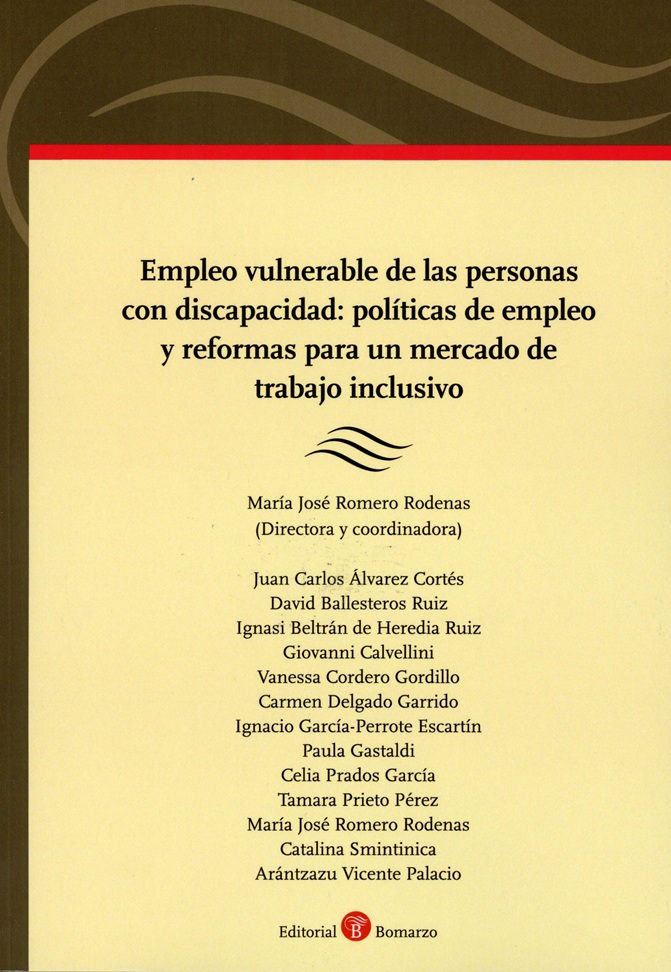 Empleo vulnerable de las personas con discapacidad: políticas de empleo y reformas para un mercado de trabajo inclusivo