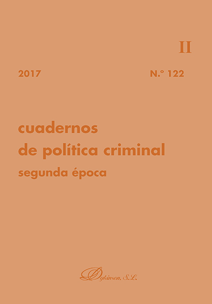 Cuadernos de Política Criminal. Número 122