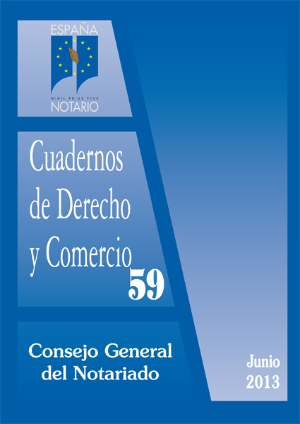 Cuadernos de Derecho y Comercio. Número 59