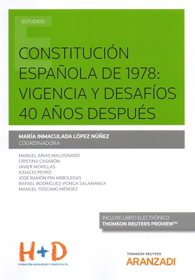Constitución Española de 1978: vigencia y desafíos 40 años depués