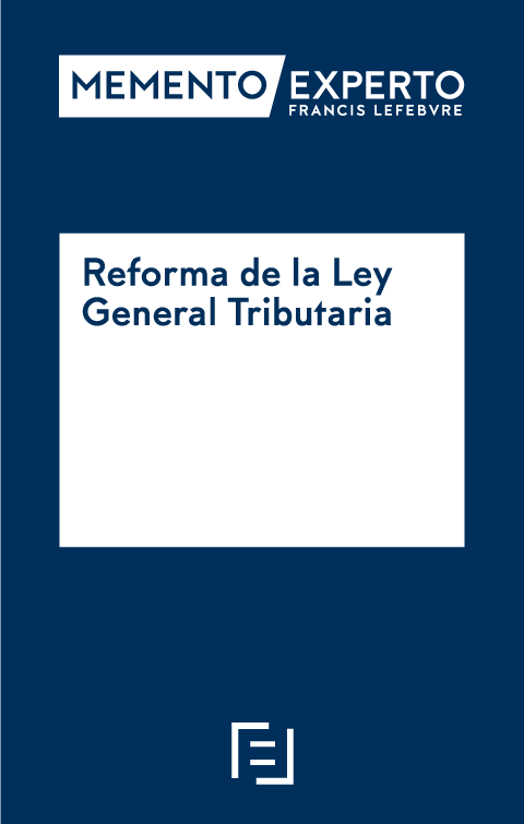 Memento experto reforma de la ley general tributaria 2015