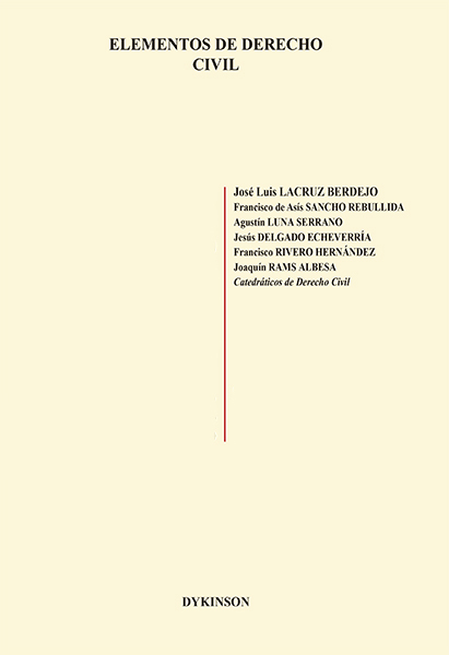 Elementos de Derecho Civil