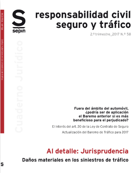 Daños materiales en los siniestros de tráfico