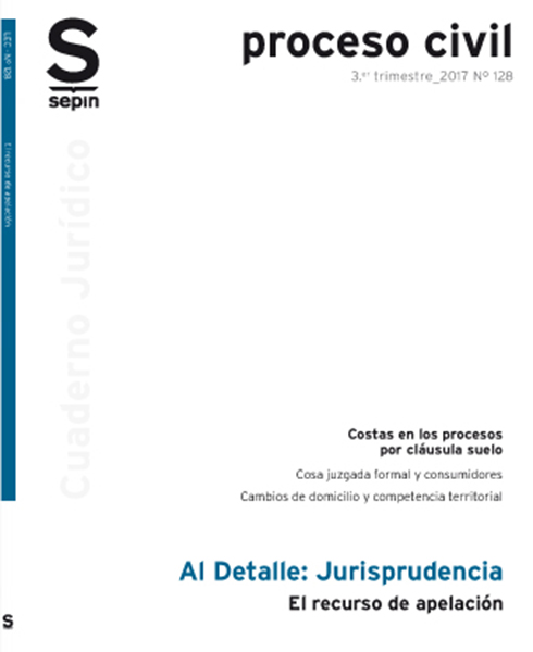 El recurso de apelación