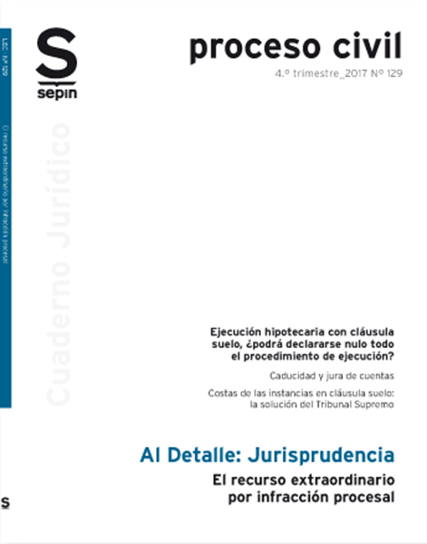 El recurso extraordinario por infracción procesal