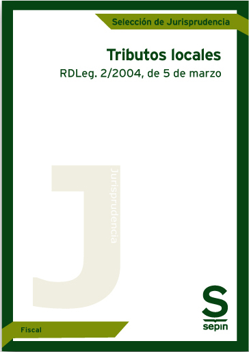 Tributos locales. RDLeg. 2/2004, de 5 de marzo