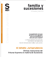 Última jurisprudencia del Tribunal Supremo en materia de Sucesiones 