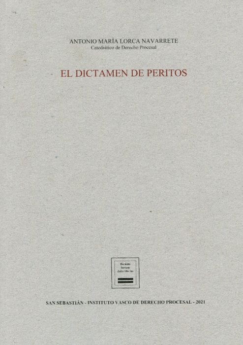 El dictamen de peritos
