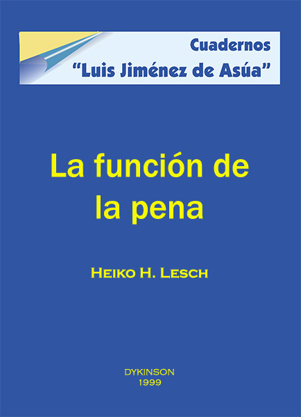 La función de la pena