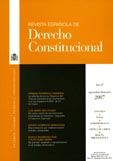 Revista Española de Derecho Constitucional. Número 99