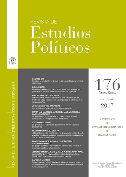 Revista de Estudios Políticos. Número 176