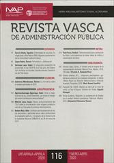 Revista Vasca de Administración Pública. Número 116