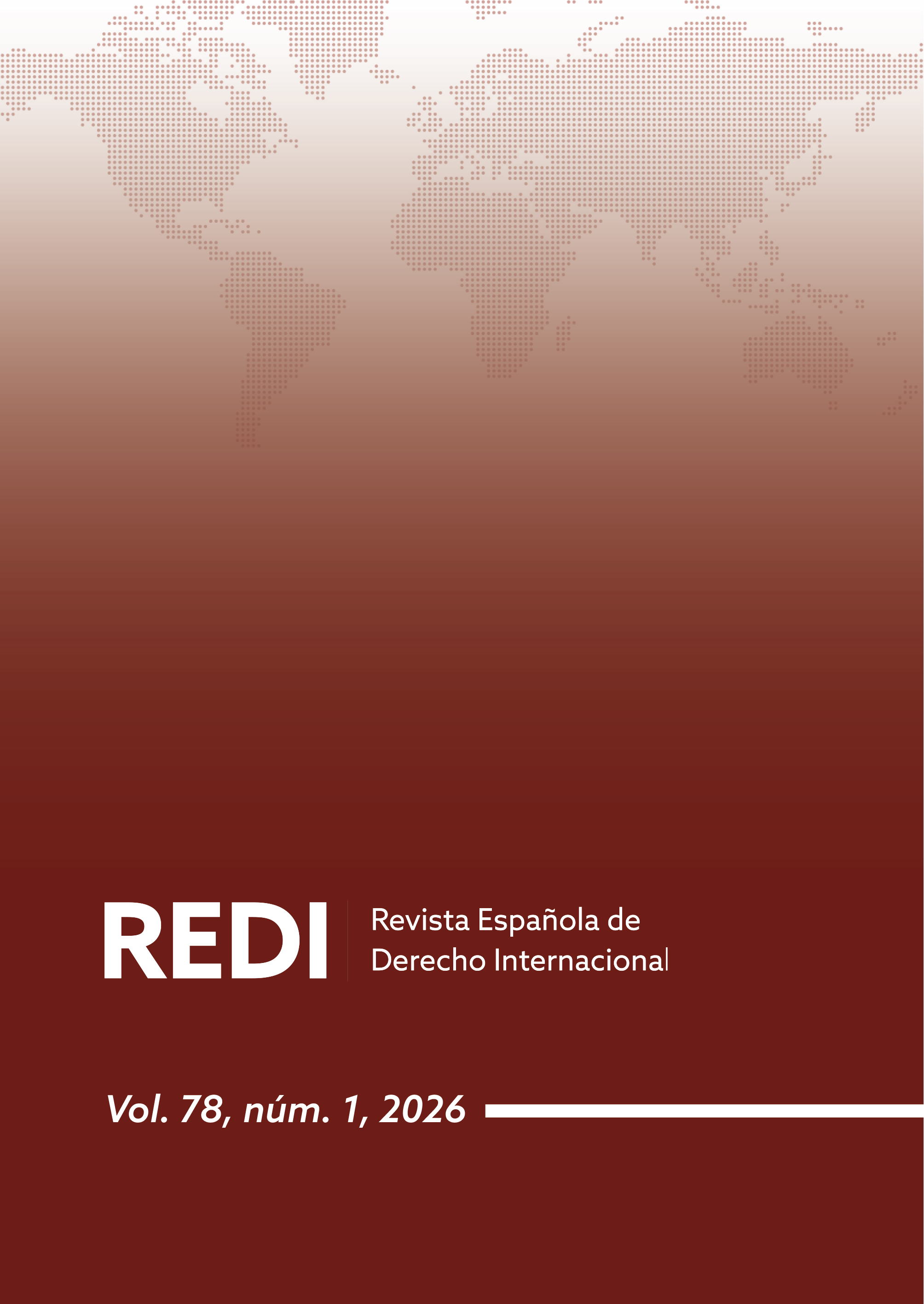 Revista española de Derecho Internacional. 1-2026