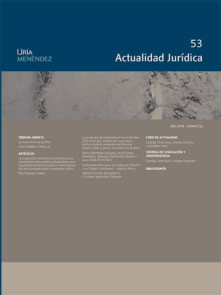 Revista Actualidad Jurídica. Número 53