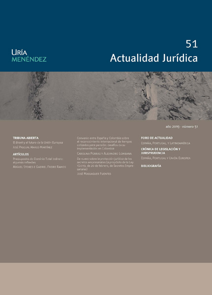 Revista Actualidad Jurídica. Número 51