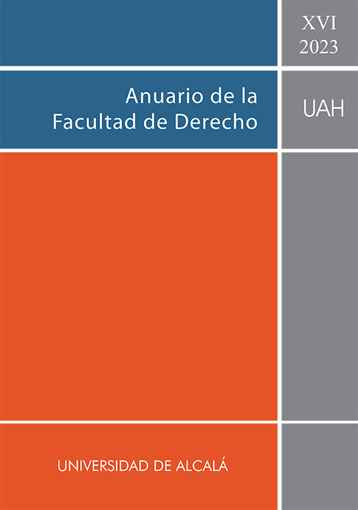 Anuario de la Facultad de Derecho de la Universidad de Alcalá