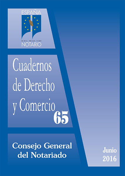 Cuadernos de Derecho y Comercio. Número 65