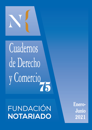 Cuadernos de Derecho y Comercio. Número 75