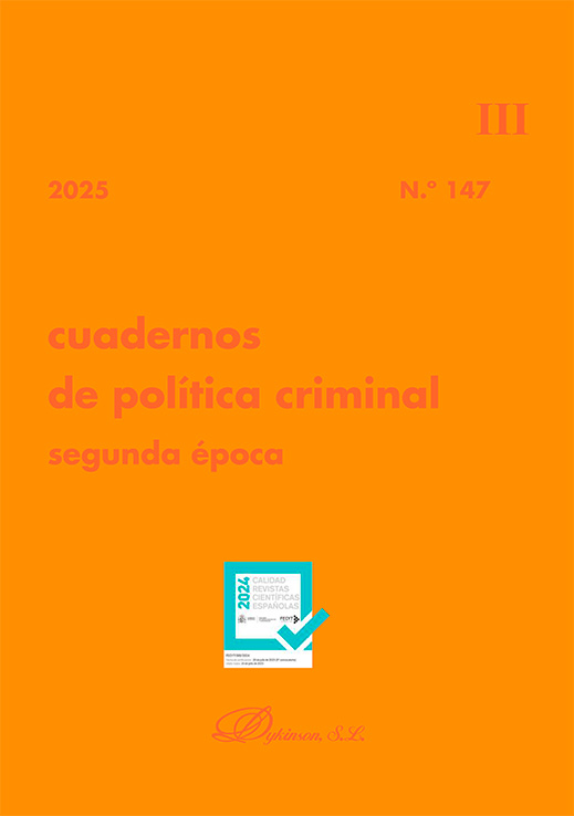 Cuadernos de Política Criminal
