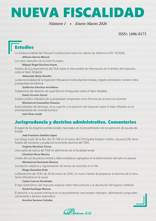 Nueva Fiscalidad. 1-2026