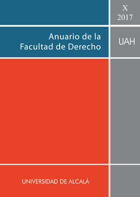 Anuario de la Facultad de Derecho de la Universidad de Alcalá